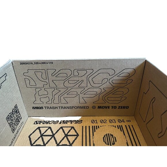 New Nike Space Hippie 01 Carbon Green White DJ3056-300 Men's 8 or Wm's 9.5 shoe - Picture 9 of 13